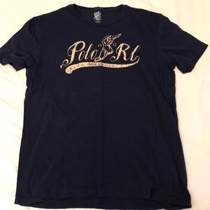 Polo Ralph Lauren Navy Blue T-shirt large